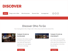 Tablet Screenshot of discoverohiotogo.com